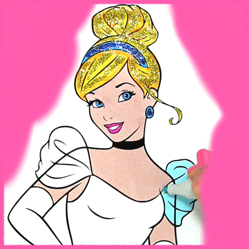 Princess Coloring Book