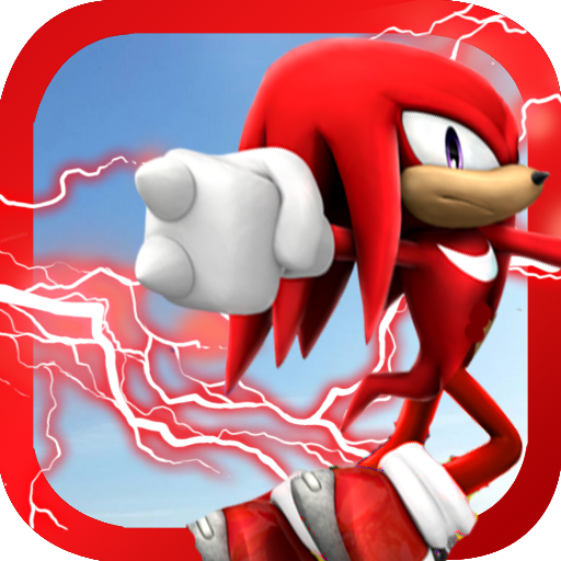 Super knuckles red sonic jump and run