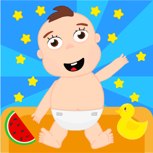 Cuidados com o bebê: jogo fofo