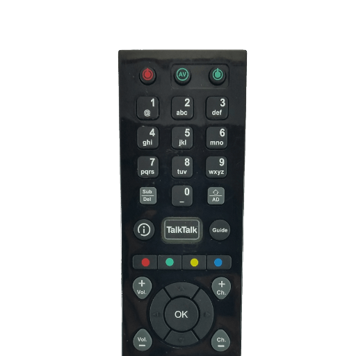 Remote Control For TalkTalk