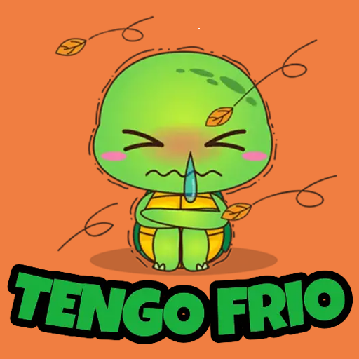 Stickers de la Tortuga Animado