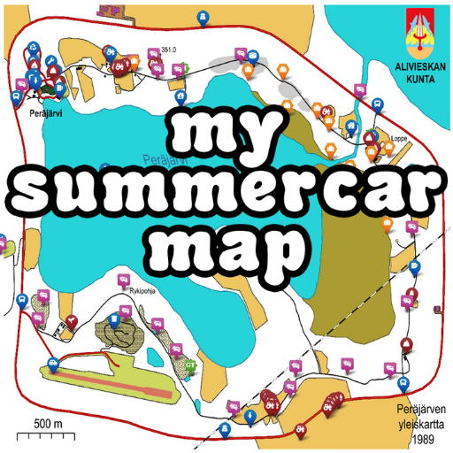 My Summer Car Map