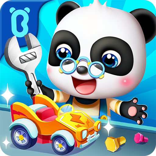 Bayi Panda  Memperbaiki Mainan