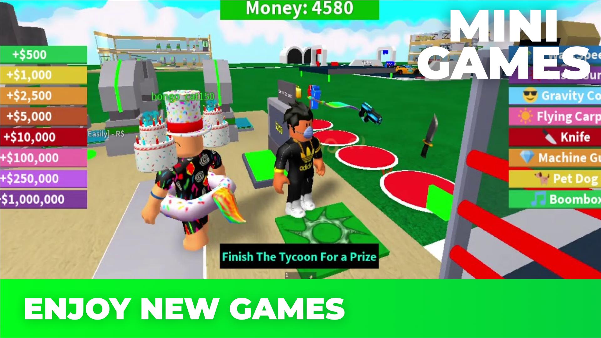 Download Mini games for roblox android on PC