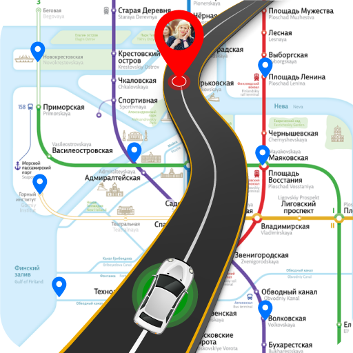 Route Finder - Maps Navigation