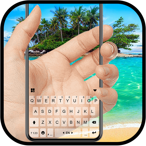 Download Nature Transparent Keyboard Ba android on PC
