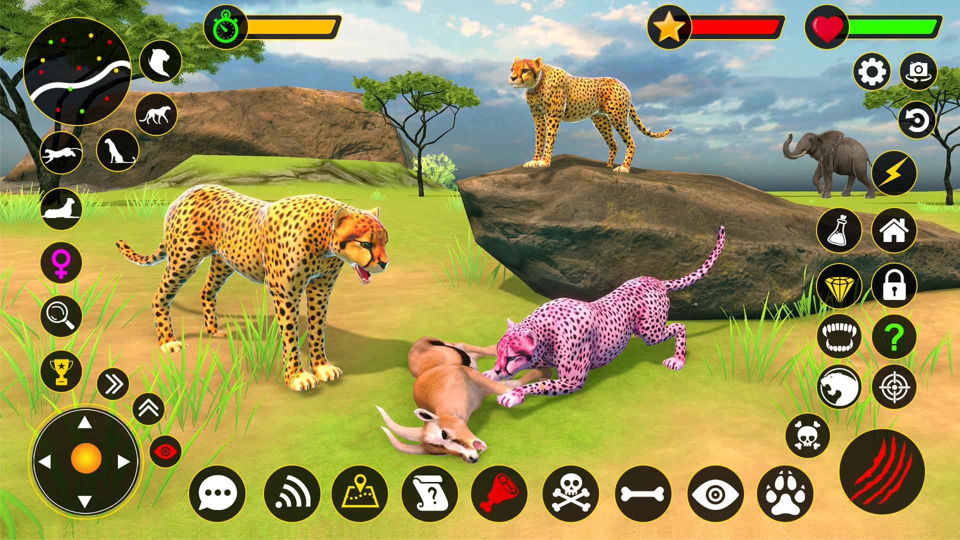 Скачать Cheetah Simulator Cheetah Game на ПК | Официальный представитель  GameLoop