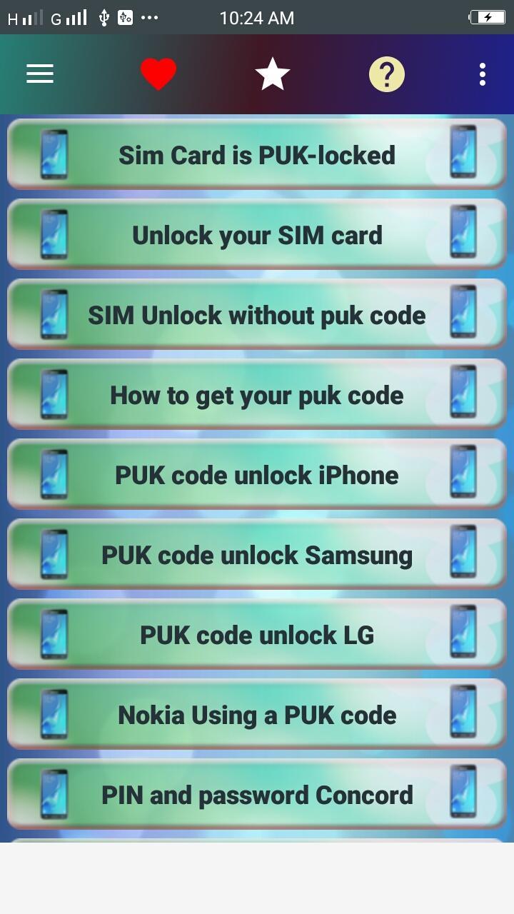 Скачать Sim Puk Code на ПК | Официальный представитель GameLoop