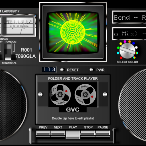 GVC 7090 GLA folder player VU-