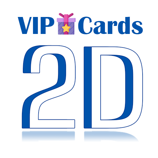 2D Live VIP Cards