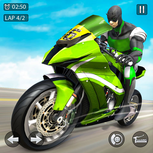 Superhero Bike Racing GT Stunt