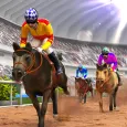 Cartoon Horse Riding: At Yarış