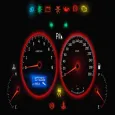 Car dashboard symbols