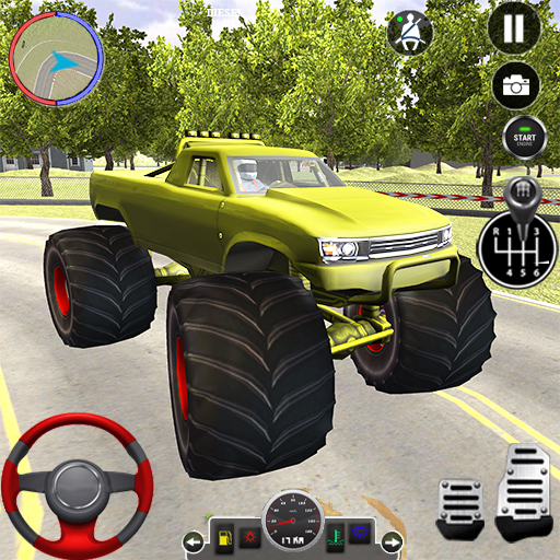 USA Monster Truck Racing Games
