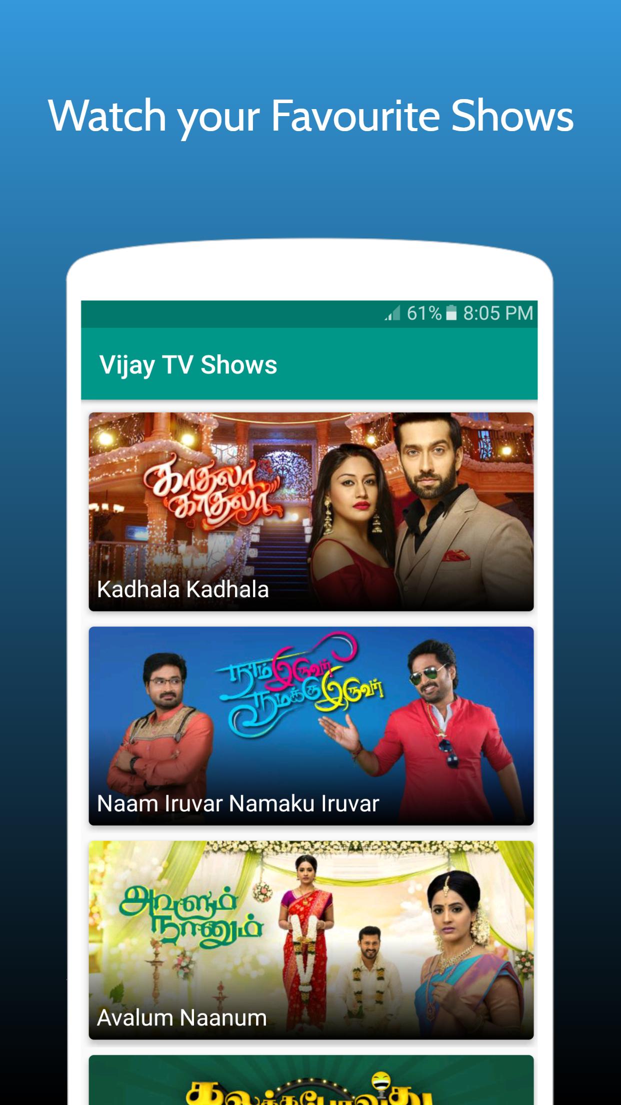 Tamil vijay tv discount shows free download