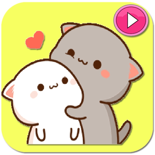 Animated Mochi Cat Stickers