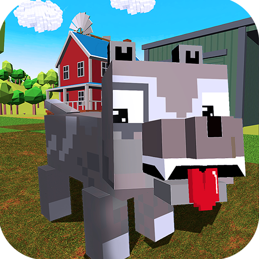 Blocky Dog: Farm Survival