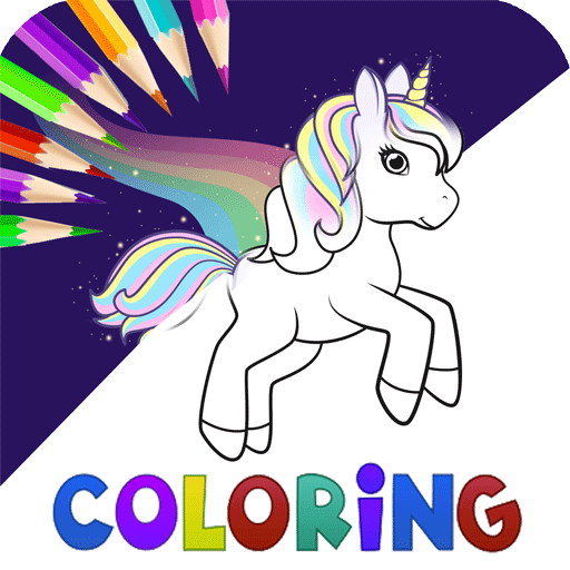 Unicorn Coloring Book 🌈 Games Magic