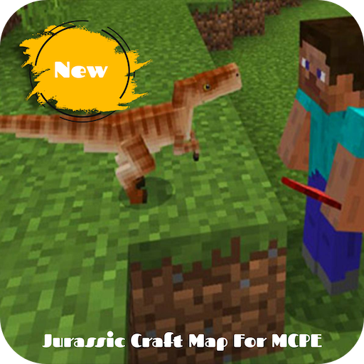 Jurassic Craft Map For MCPE