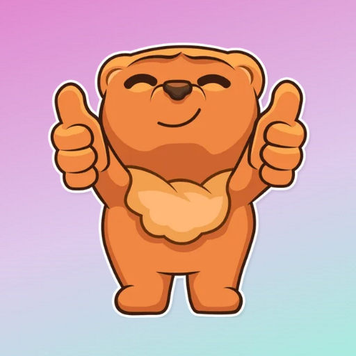 Teddy Bear WASticker