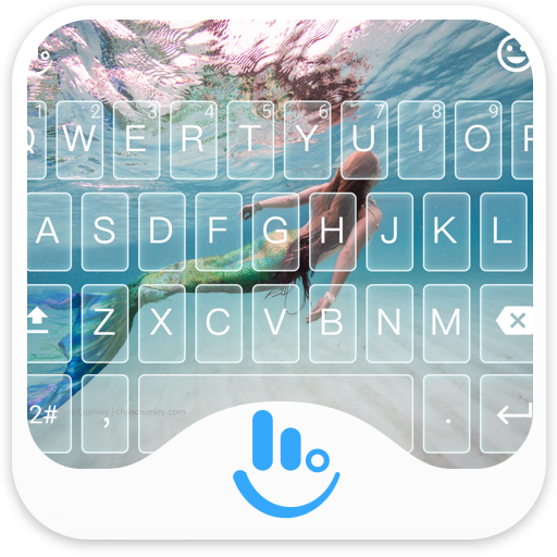 TouchPal Mermaid Keyboard Skin