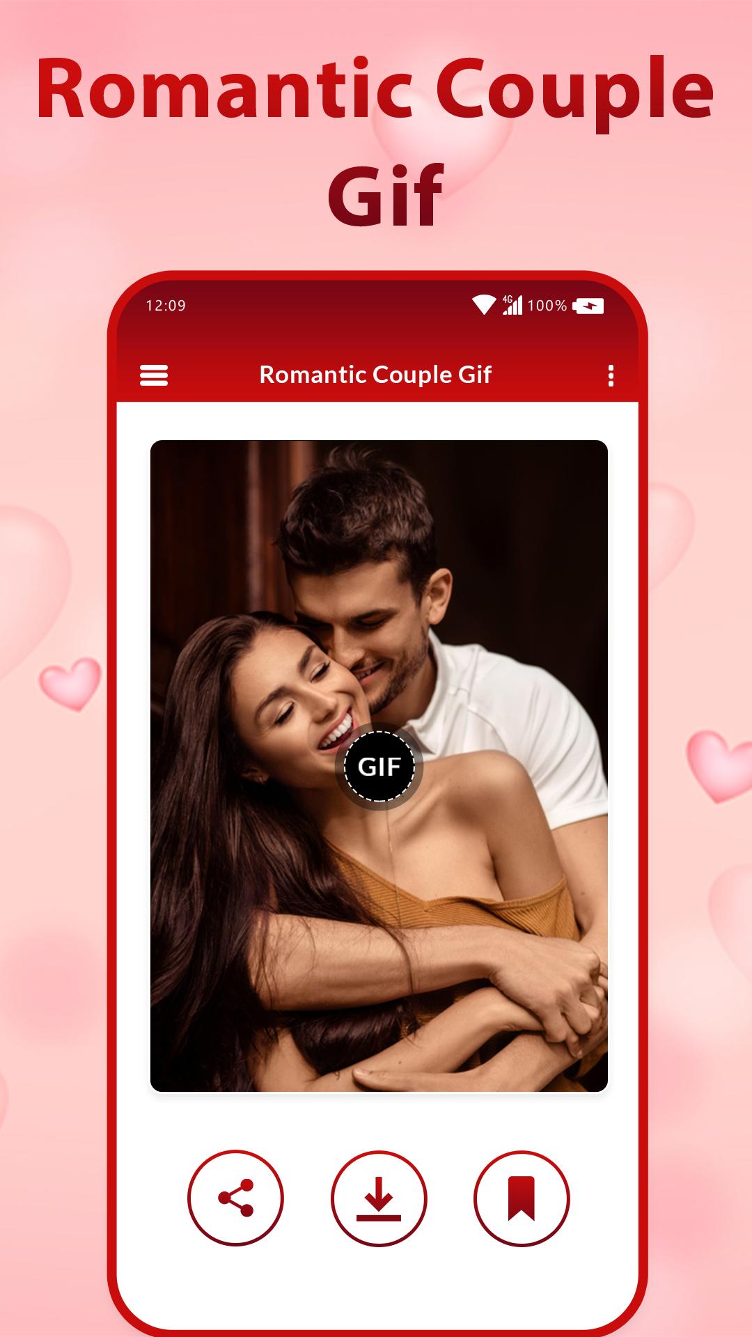 Download Romantic Couple GIF : Kiss Gif 2020 android on PC