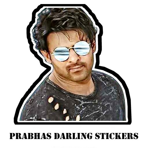 Prabhas Darling Stickers