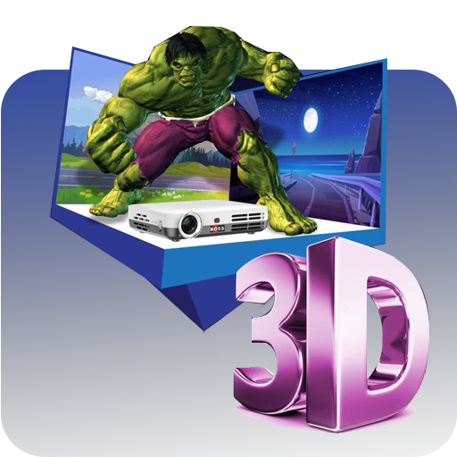 3D Video Projector Simulator - HD Video Projector