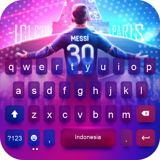 Lionel Messi Theme Keyboard