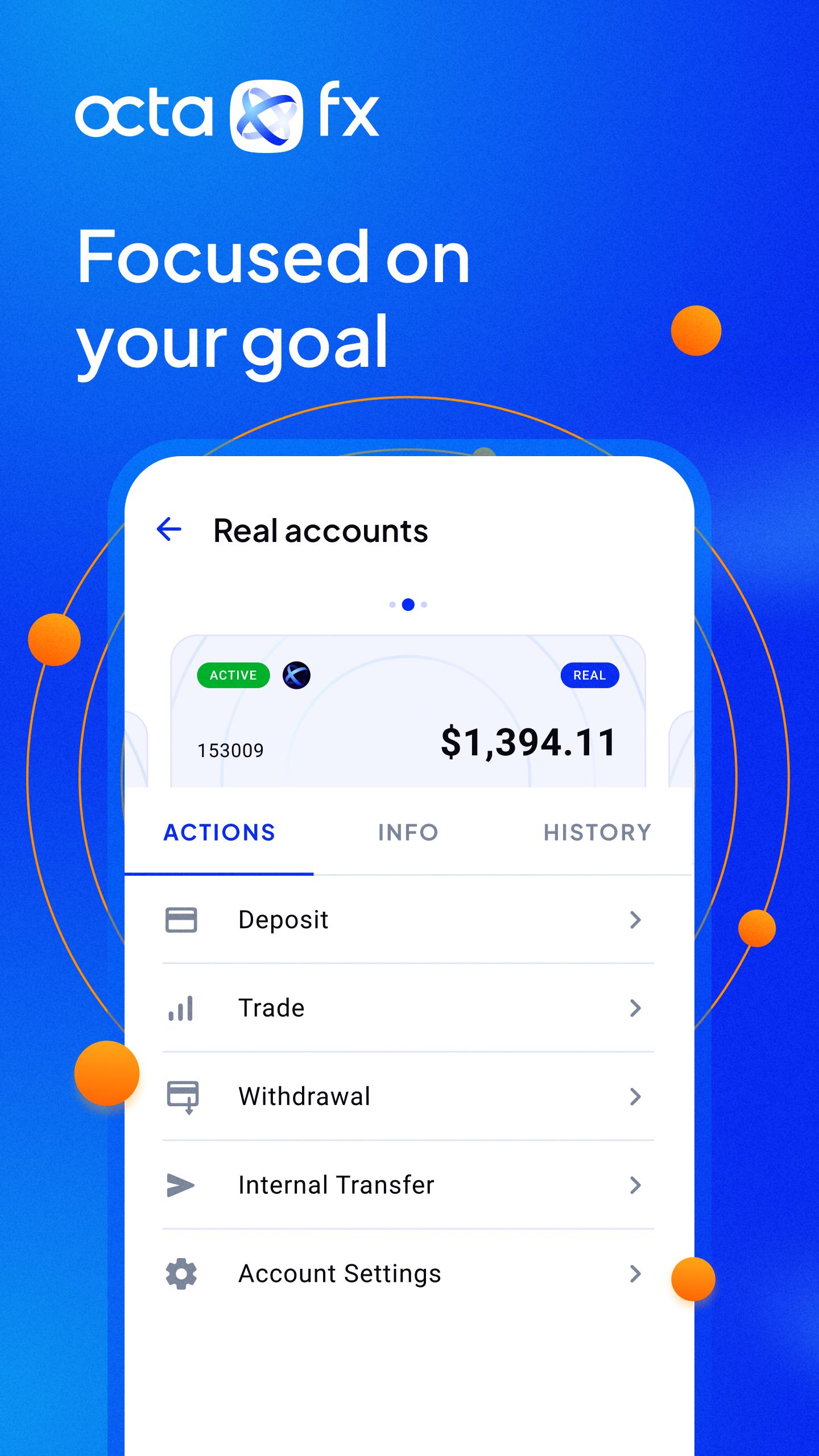 Download OctaFX Trading App android on PC