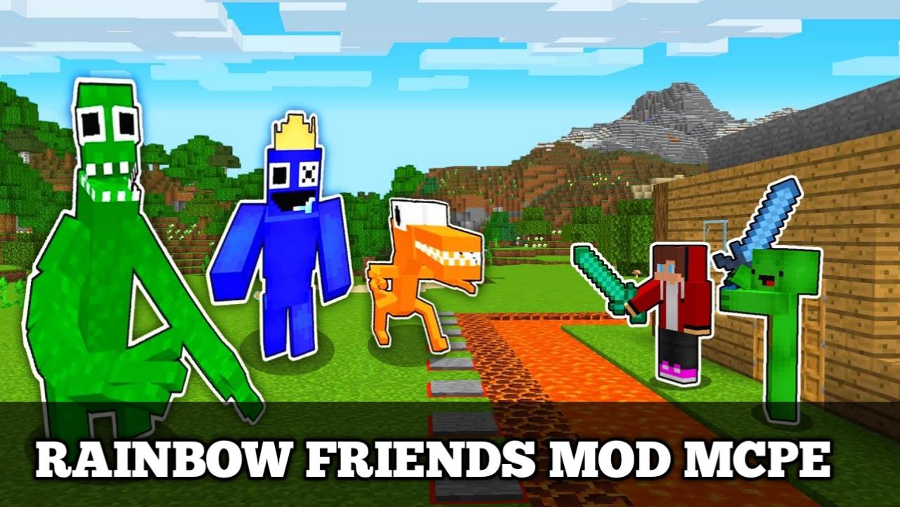 Скачать Rainbow Friends mod for MCPE на ПК | Официальный представитель  GameLoop