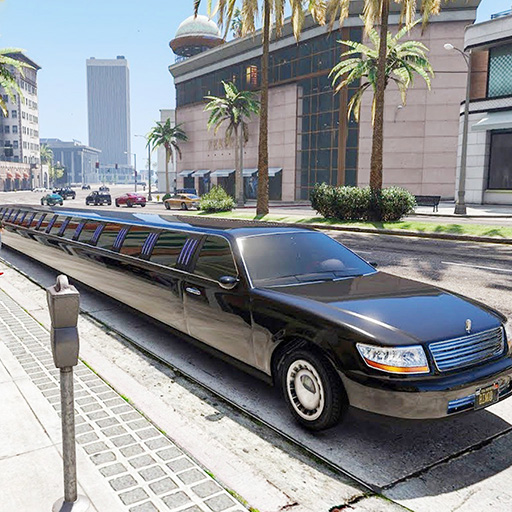 Big City Limo Car Driving Game