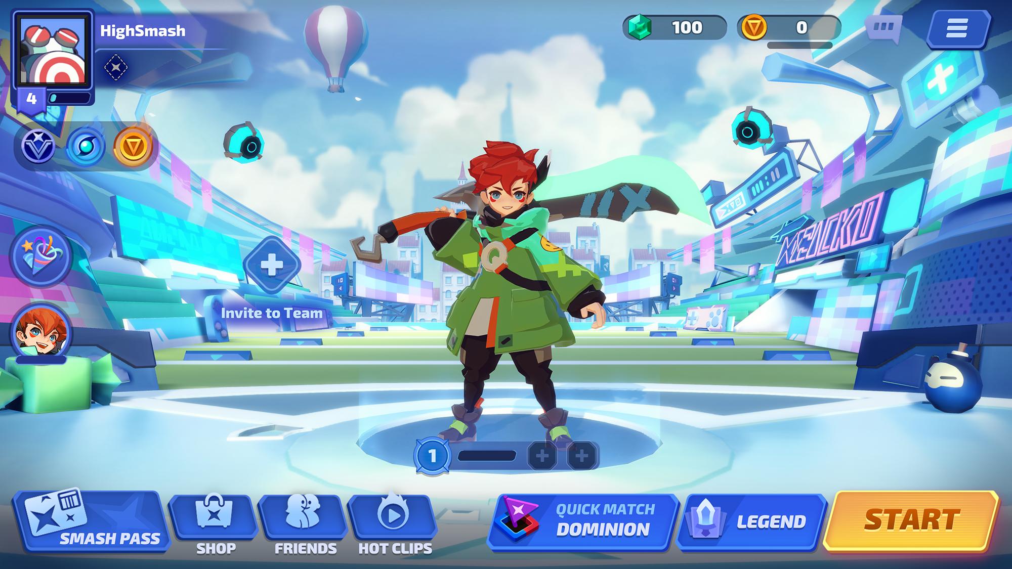 Скачать SMASH LEGENDS : Action Fight на ПК | Официальный представитель  GameLoop