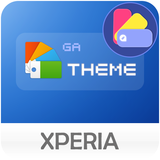 GALAXY XPERIA Theme |JUST BLUE