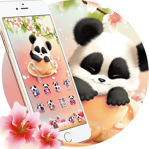 Тема Panda Sakura