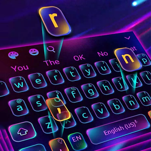 Neon Keyboard Themes