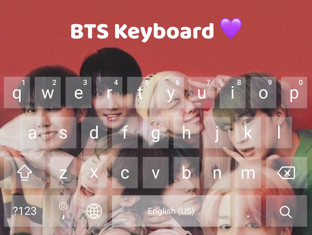 Download BTS Keyboard Theme android on PC