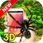 Spider on Screen 3D Pro Spider in Phone funny Joke