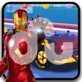 Iron Man Eagle Race simulation game