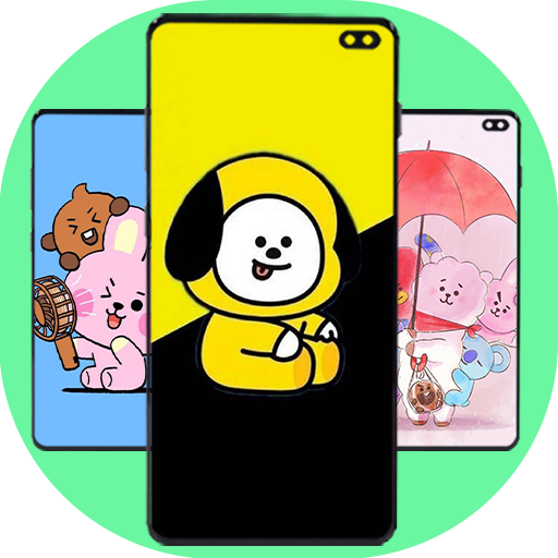 Papéis de parede bt21 bonitos