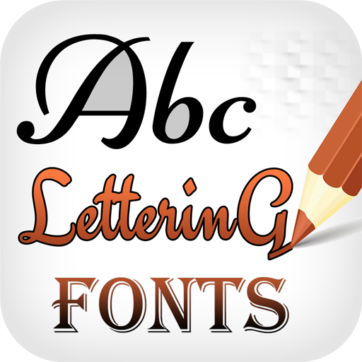 Fonts Style - Lettering design