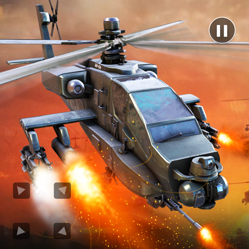 Военные игры с вертолетом