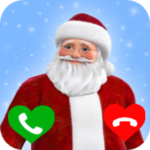 (Santa claus - video call with