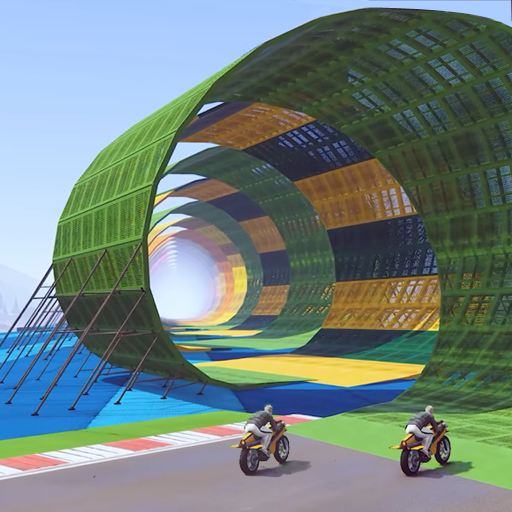 Bike Stunts Impossible 3D Гонк