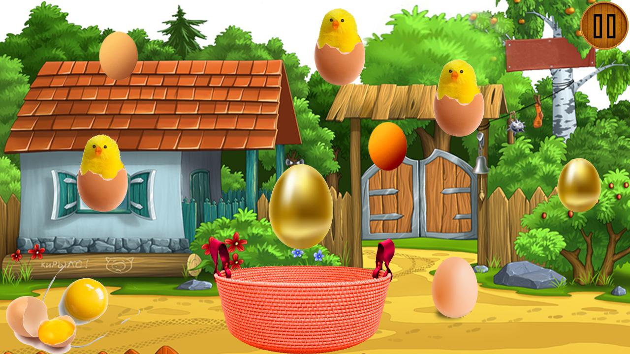 Download Farming Chicken Egg Catcher android on PC