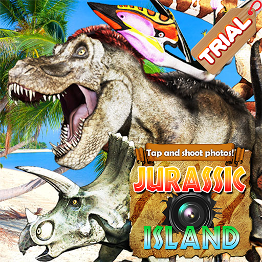 Tap and shoot! Jurassic Island