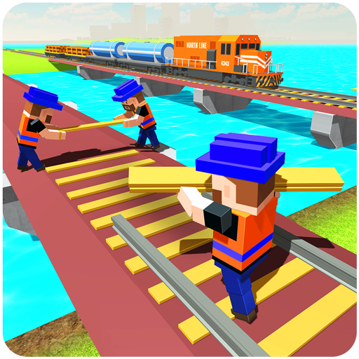 Train Track Builder & Craft 3D