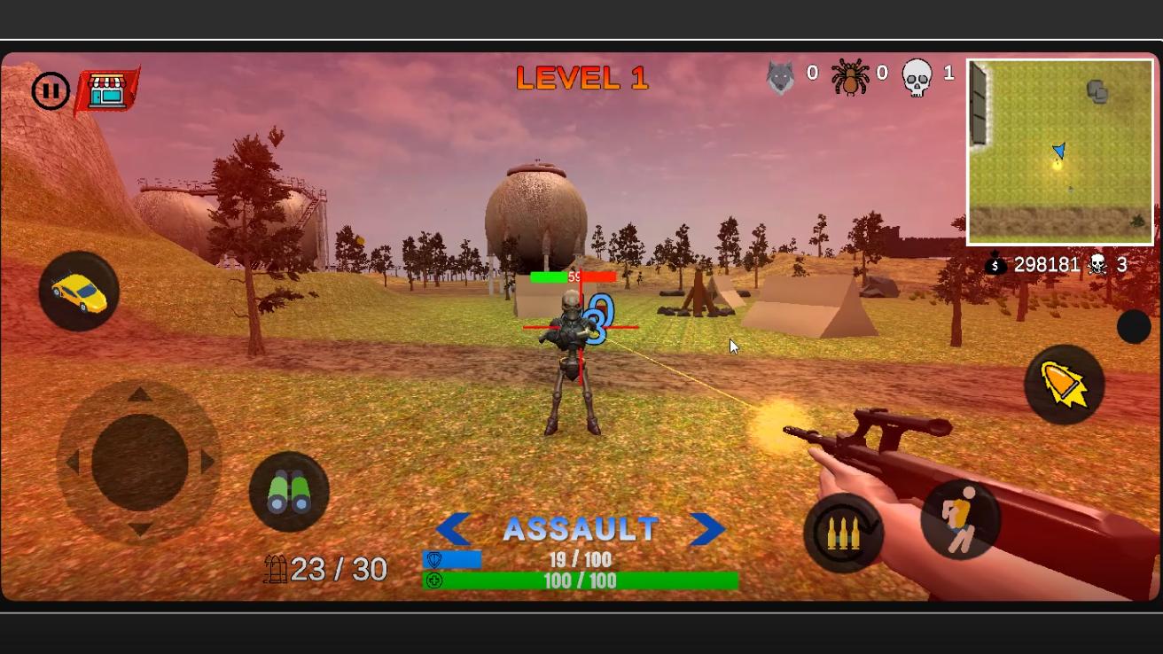 Download Skeleton War: Survival Game android on PC