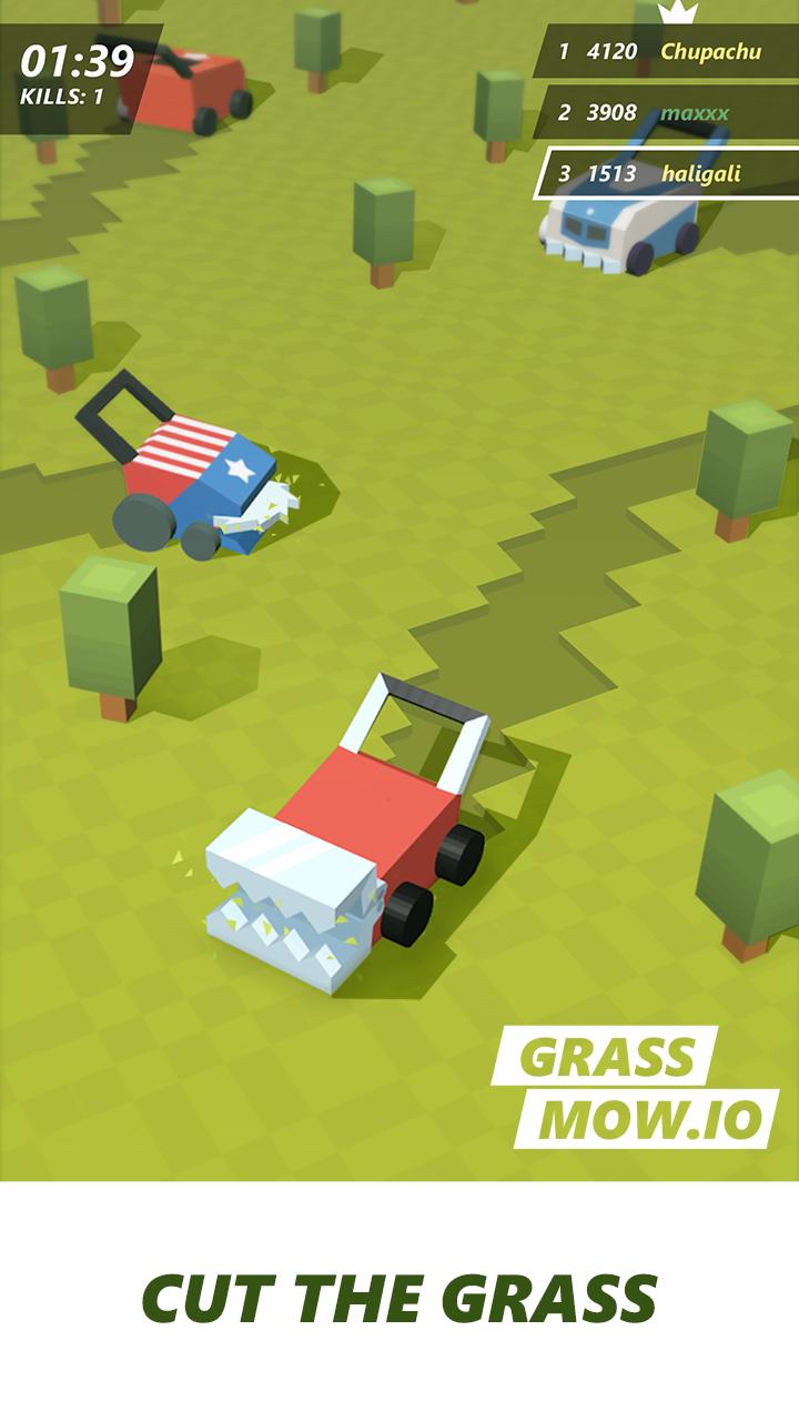 Скачать Grass mow.io: ио газонокосилки на ПК | Официальный представитель  GameLoop