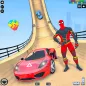 Superhero MegaRamp GT Car Game